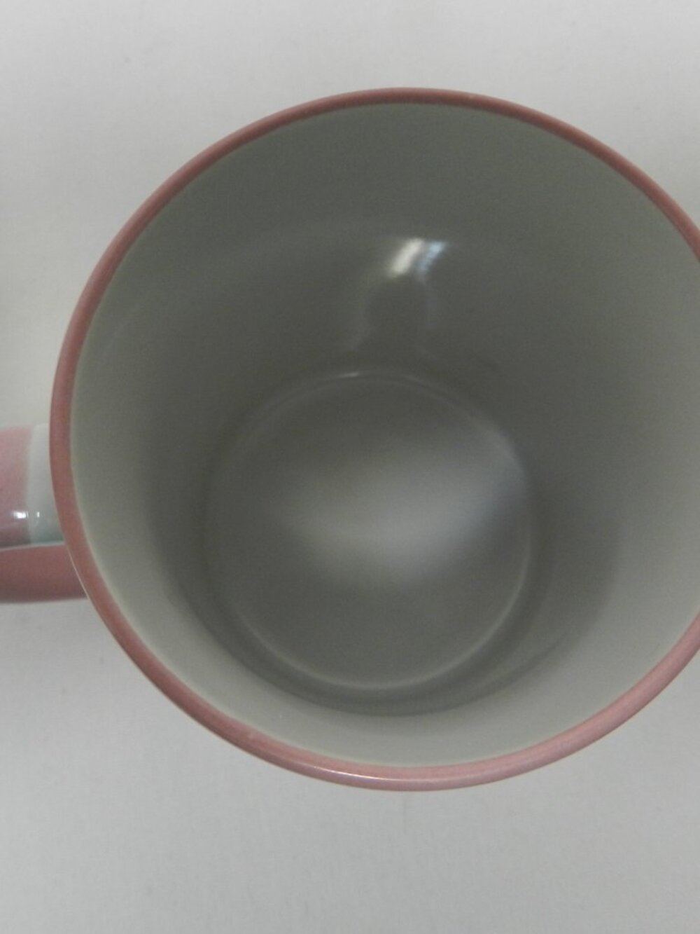 Charleston, SC South Carolina Toile ceramic mug cup blue pink white 12 oz - Picture 7 of 8